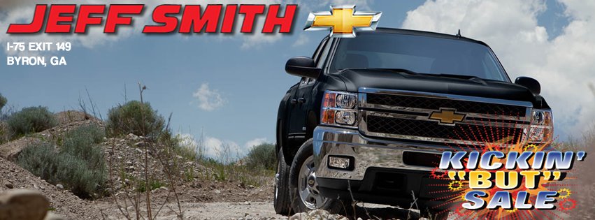 Jeff Smith Chevrolet KickinBut sale