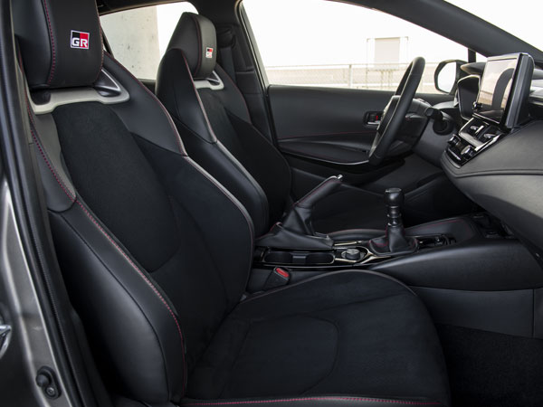 2023 Toyota GR Corolla Seats