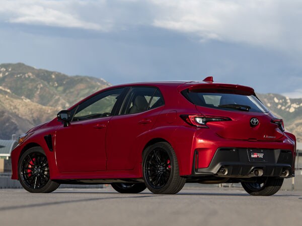 2023 Toyota GR Corolla Rear Angle