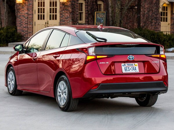 2022 Toyota Prius Rear Angle