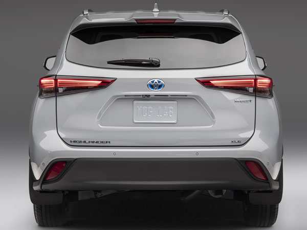 2022 Toyota Highlander Hybrid Rear End & Liftgate