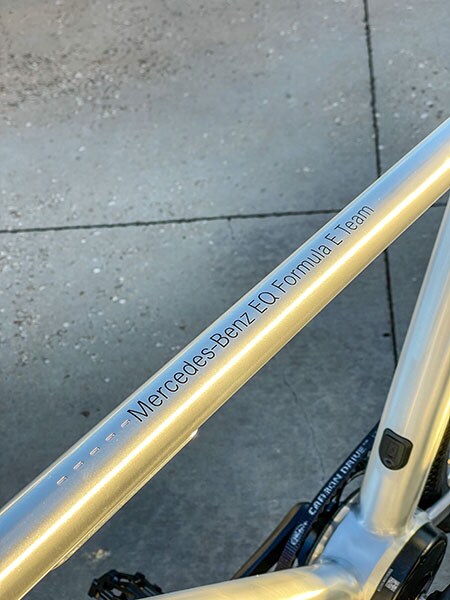 n+ Mercedes-Benz EQ Formula E Team Silver Arrows eBike