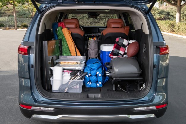 Kia Carnival Interior- Trunk