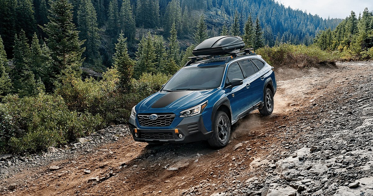 2023 Subaru Outback in Geyser Blue 2023 Subaru Outback in Geyser Blue
