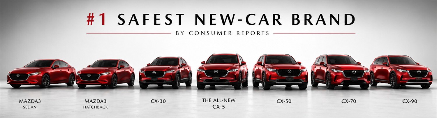 Mazda lineup at Jensen Mazda