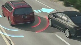 FULL-SPEED FORWARD COLLISION WARNING WITH ACTIVE BRAKING10 (FCW+)