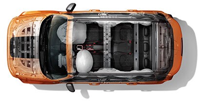 SEVEN STANDARD AIRBAGS