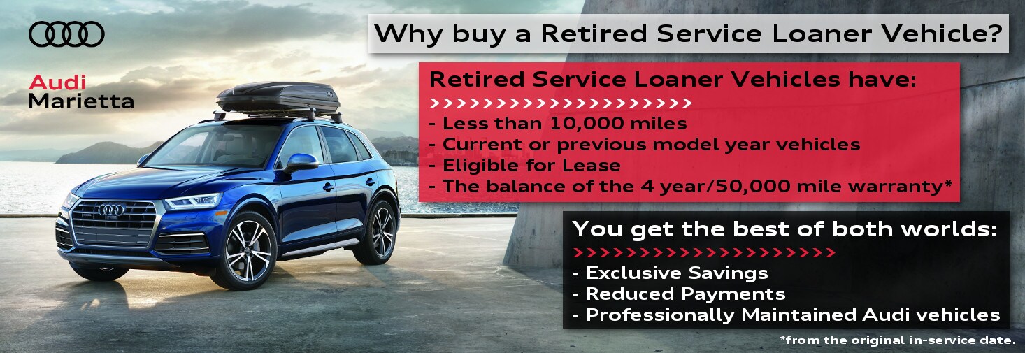 Audi Retired Service Loaner