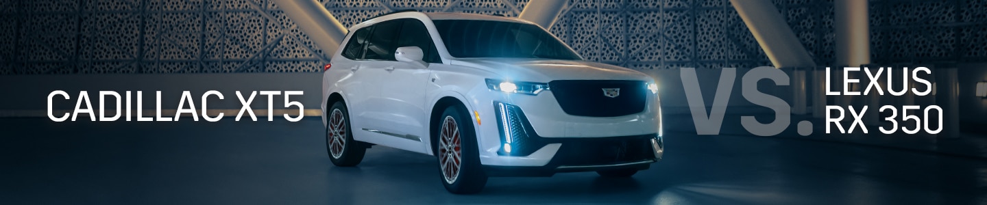 Cadillac XT5 vs. Lexus RX 350 comparison