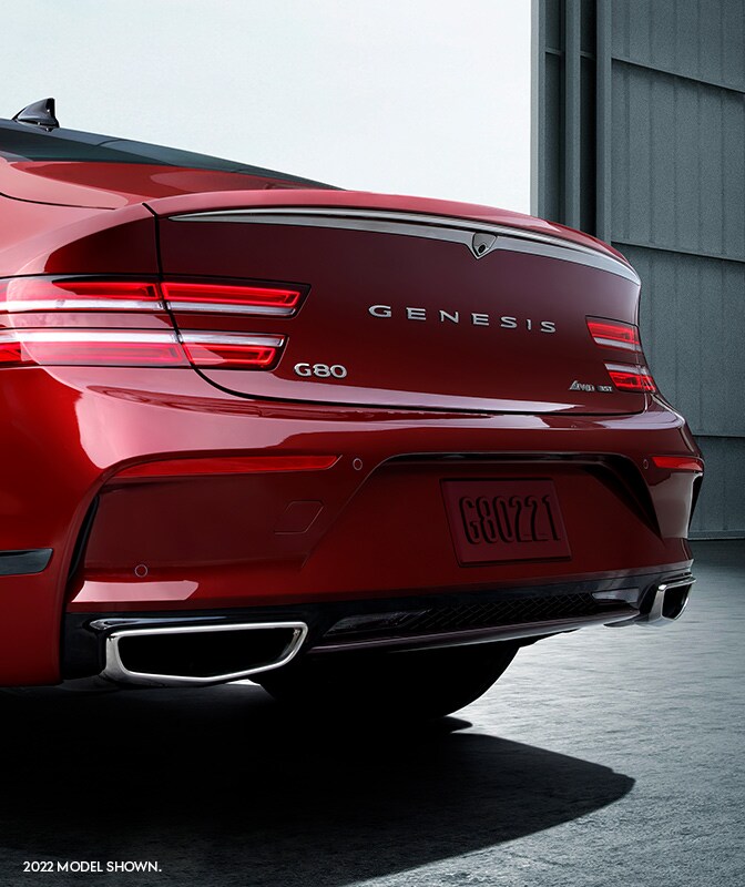 Genesis G80 Back
