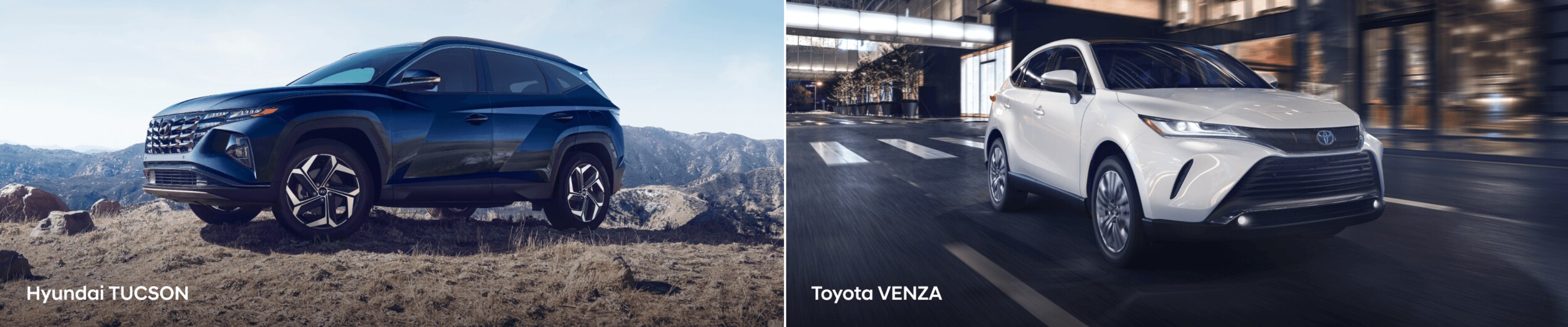 Hyundai Tucson vs. Toyota Venza