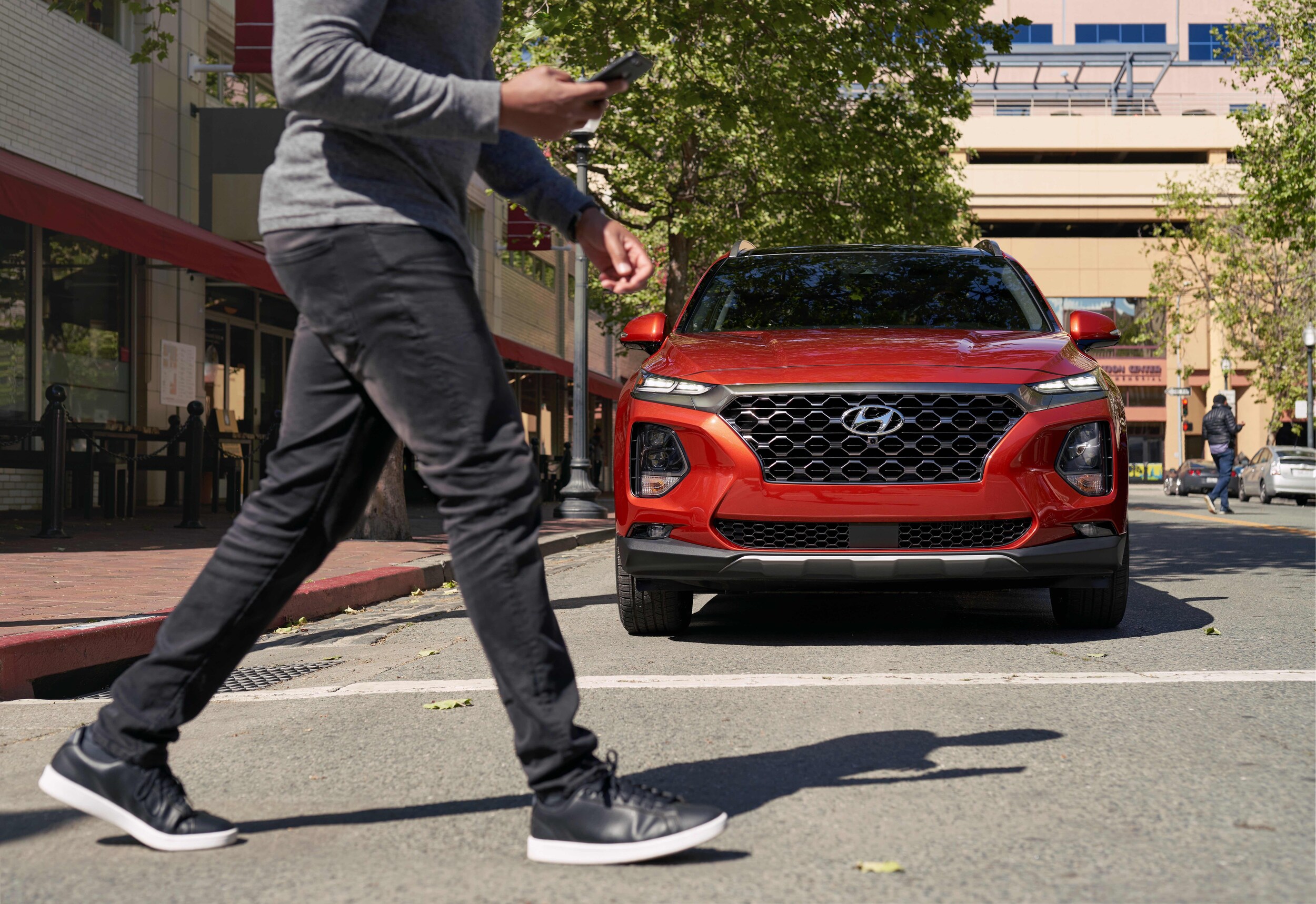 2020-Hyundai-Santa-Fe-SUV-outside-crosswalk.jpg 2020 Hyundai Santa Fe SUV Outside