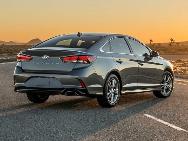 2018 Hyundai Sonata Rear View