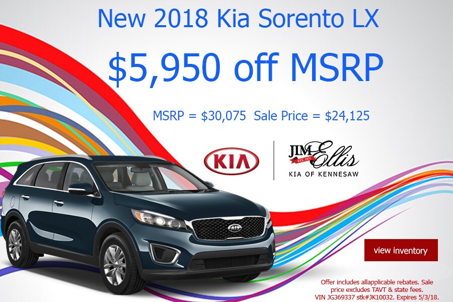 Kia Sorento Lease Special