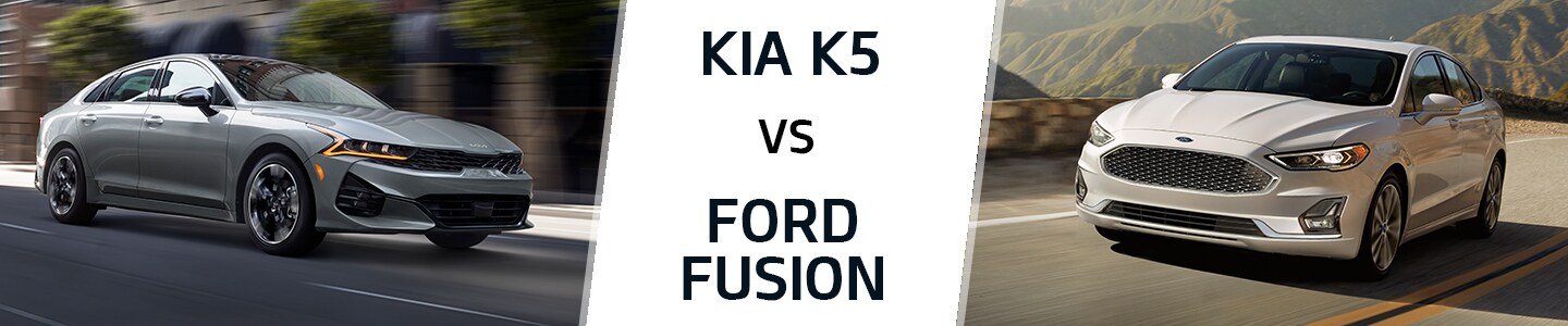 Kia K5 vs. Ford Fusion