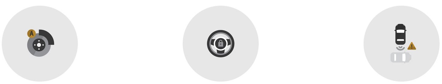 Automatic Emergency Braking, Lane Keep Assist with Departure Warning, Rear Cross Traffic Alert