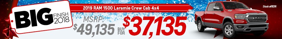 2019 RAM 1500 Special Offer