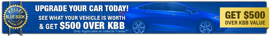 Get $500 Over KBB Trade Value