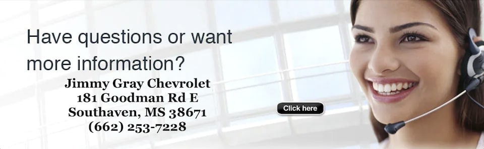 Contact Jimmy Gray Chevy Contact Chevrolet Dealer Near Oxford MS
