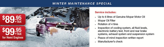 Winter Maintenance Special