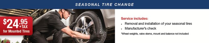 Seasonal Tire Change