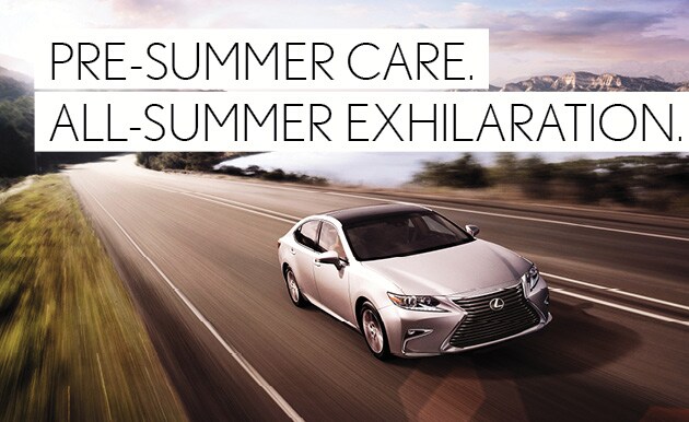 Lexus Pre-summer Inspection Lexus Pre-summer Inspection