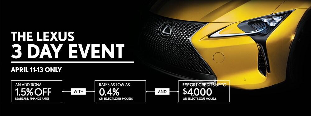 The Lexus 3 Day Event