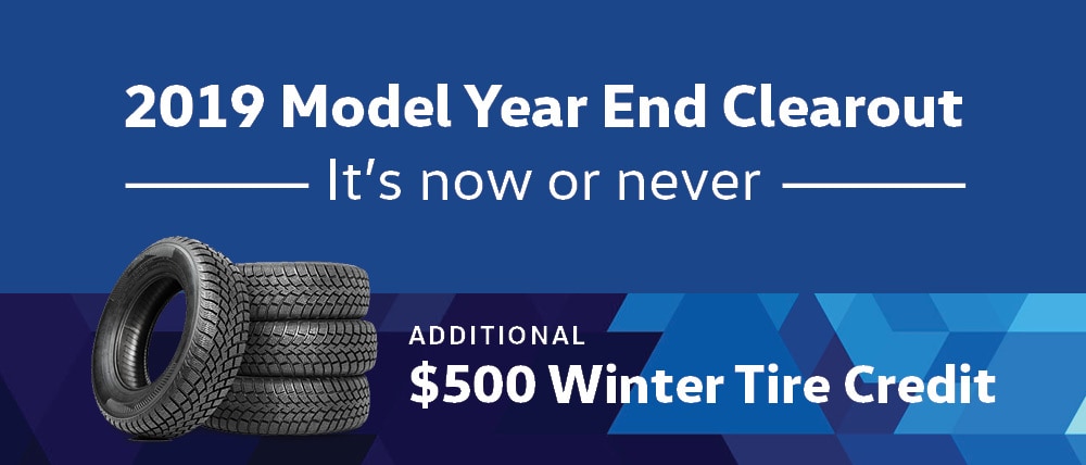 2019 Volkswagen Model Year End Clearout Event