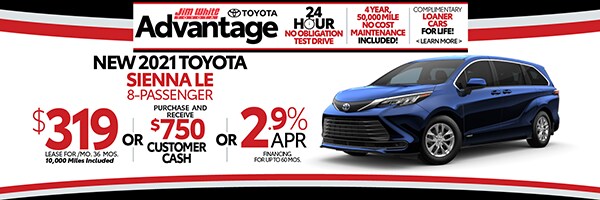 Sienna Special Offer Toledo OH Toyota Dealer