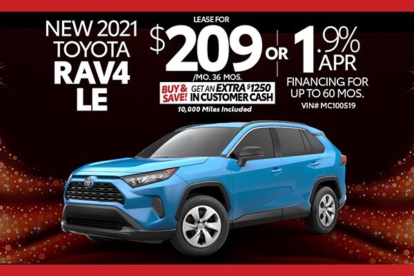 Rav4 Special Offer Toledo OH Toyota Dealer