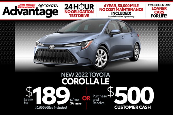 Corolla Special Offer Toledo OH Toyota Dealer