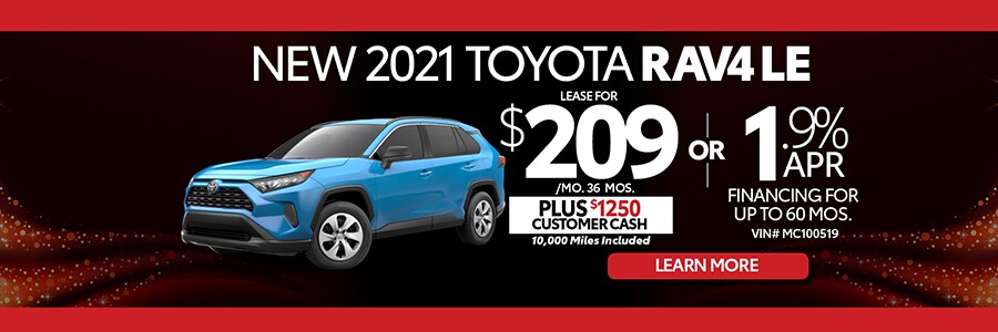 RAV4 Special Offer Toyota Dealer Toledo OH