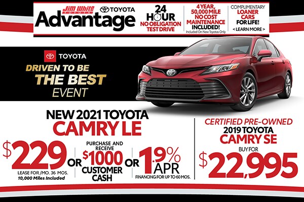 Camry Special Offer Toledo OH Toyota Dealer