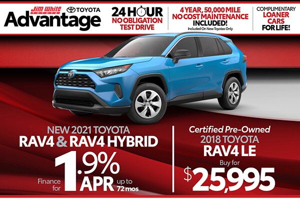 Rav4 Special Offer Toledo OH Toyota Dealer