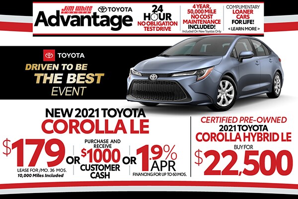 Corolla Special Offer Toledo OH Toyota Dealer