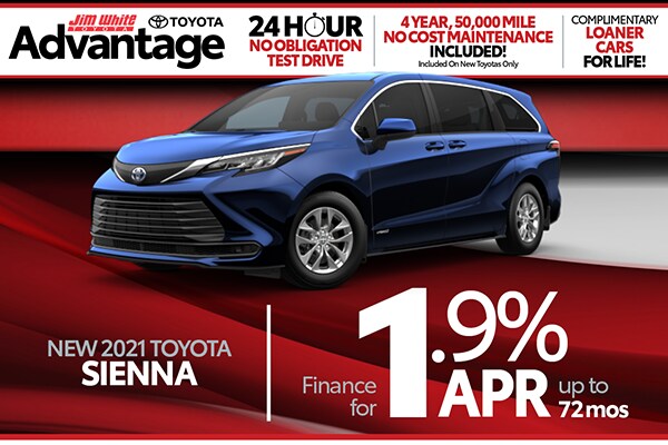 Sienna Special Offer Toledo OH Toyota Dealer