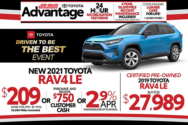 Rav4 Special Offer Toledo OH Toyota Dealer