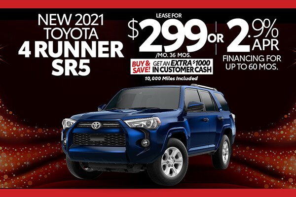 4Runner Special Offer Toledo OH Toyota Dealer