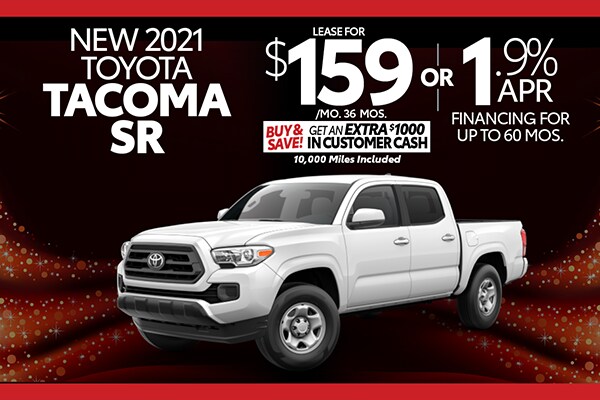 Tacoma Special Offer Toledo OH Toyota Dealer