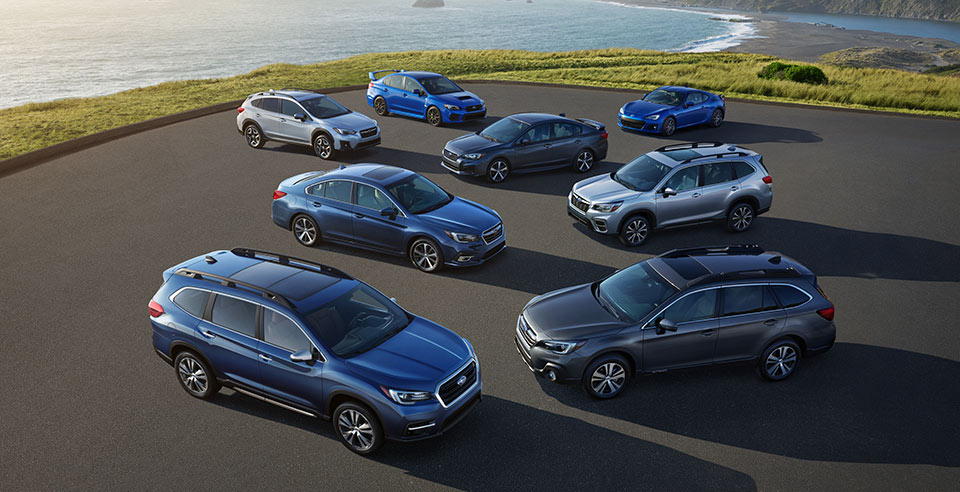 New Subaru Model Lineup