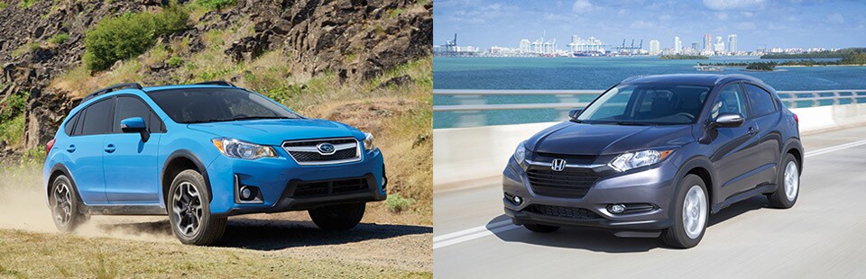 2017 Subaru Crosstrek vs. Honda HR-V