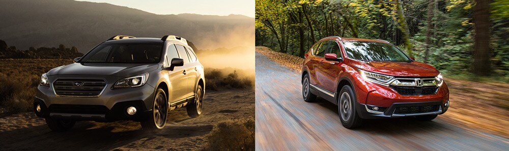 2017 Subaru Outback vs. Honda CR-V