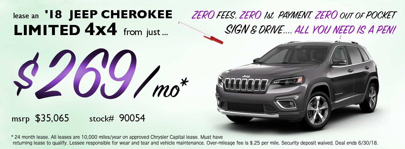 Jeep Cherokee Limited deals Buffalo - June 2018.png
