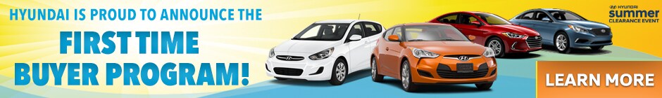 Joe Holland Hyundai First Time Buyer Program