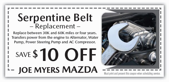 Belt Service Coupon