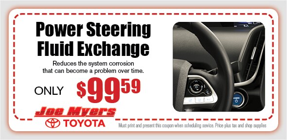 Power Steering Fluid Exchange Coupon Power Steering Fluid Exchange Coupon