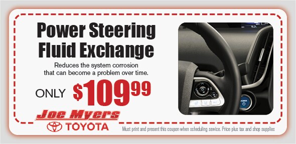 Power Steering Fluid Exchange Coupon Power Steering Fluid Exchange Coupon