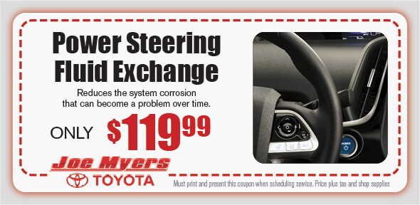 Power Steering Fluid Exchange Coupon Power Steering Fluid Exchange Coupon