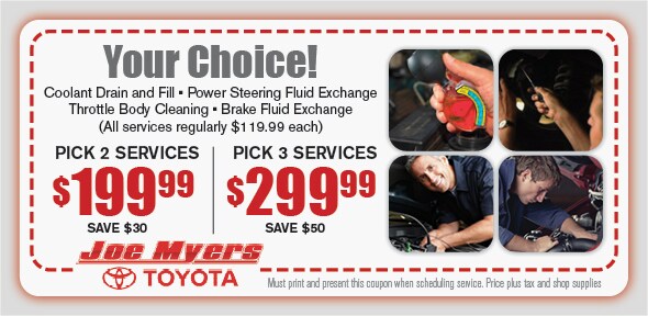 Your Choice! Save on Any 2 of these Services