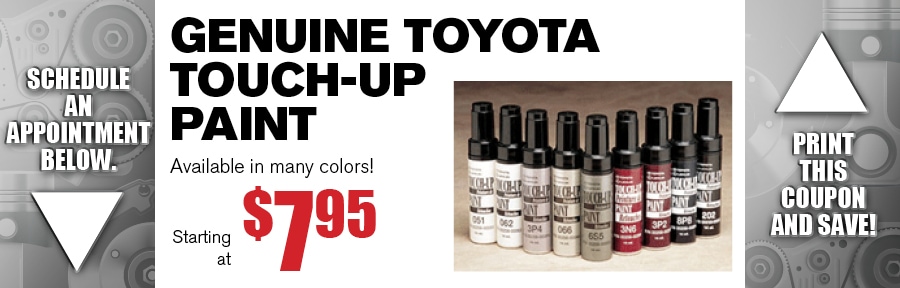 toyota service touch up paint #2